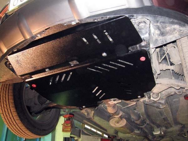 Unterfahrschutz Nissan Murano I (Montage unter Stoßstange), Typ Z50, Motor 3.5 (4WD) ab Baujahr 08.2003 - 09.2008