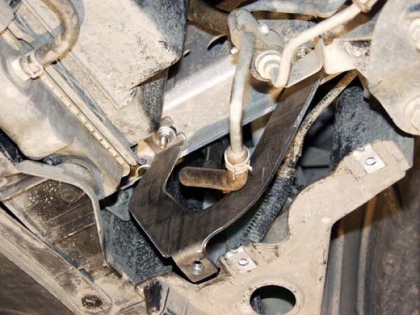 Unterfahrschutz Infiniti FX45, Motor 4.5 ab Baujahr 01.2003 - 12.2008