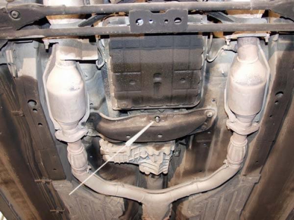 Unterfahrschutz Infiniti FX45, Motor 4.5 ab Baujahr 01.2003 - 12.2008