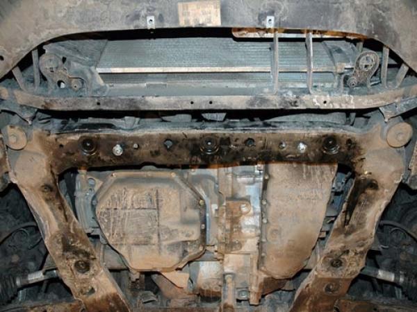 Unterfahrschutz Nissan Qashqai/+2, Typ J10/JJ10, Motor alle ab Baujahr 02.2007 -