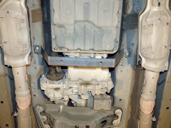 Unterfahrschutz Infiniti QX70, Typ S51, Motor 5.0 ab Baujahr 08.2013 -