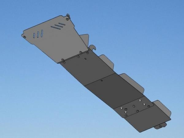 Unterfahrschutz Nissan PickUp NP300, Typ D22, Motor alle ab Baujahr 04.2008 -