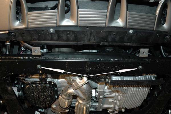 Unterfahrschutz Nissan Murano II, Typ Z51, Motor 3.5 (4WD) ab Baujahr 09.2010 - 09.2014