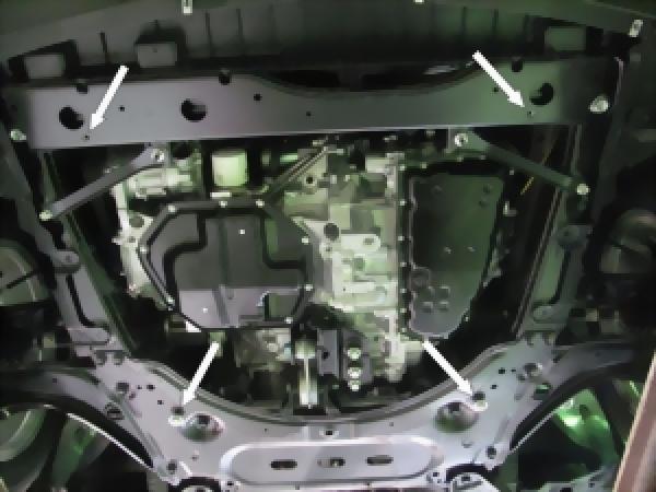 Unterfahrschutz Nissan Qashqai II, Typ J11, Motor alle ab Baujahr 11.2013 -