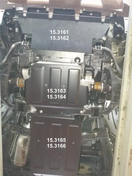 Unterfahrschutz Nissan NP300 Navara, Typ D23, Motor 2.3 dCi 4x4 ab Baujahr 07.2014 -