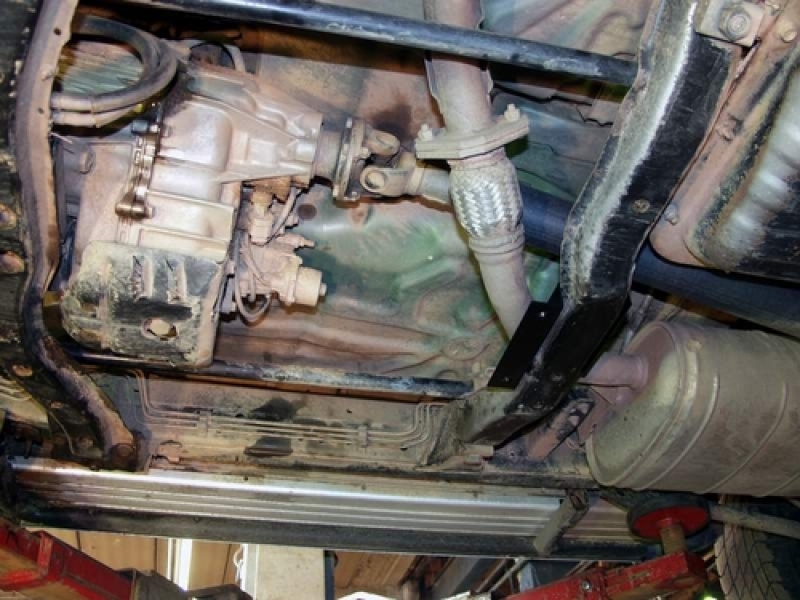 Unterfahrschutz Opel Frontera B, Typ 6B, Motor 3.2 V6 AT ab Baujahr 10.1998 - 07.2004