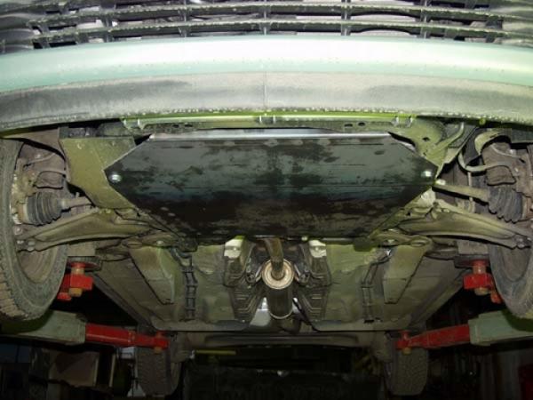 Unterfahrschutz Opel Corsa C (original Befestigung), Typ C, Motor 1.0/1.2/1.4 ab Baujahr 09.2000 - 07.2006