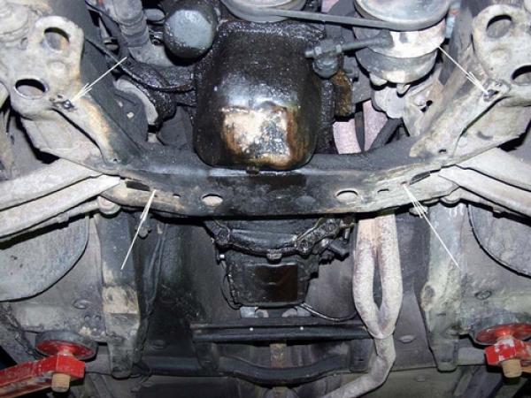 Unterfahrschutz Opel Rekord, Typ E, Motor alle ab Baujahr 08.1977 - 08.1986