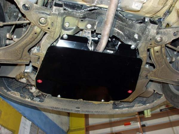 Unterfahrschutz Opel Corsa C (befestigt mit Montagesatz), Typ C, Motor 1.0/1.2/1.4 ab Baujahr 09.2000 - 07.2006