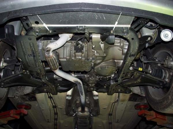 Unterfahrschutz Opel Meriva, Typ X01, Motor alle ab Baujahr 05.2003 - 05.2010