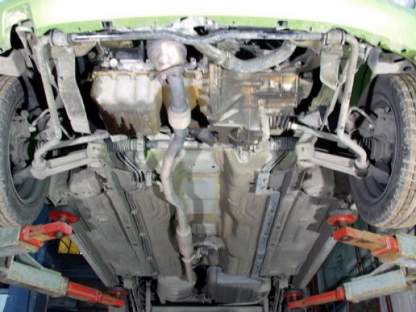 Unterfahrschutz Opel Agila, Typ H00, Motor alle ab Baujahr 09.2000 - (Facelift 08.2003 -)