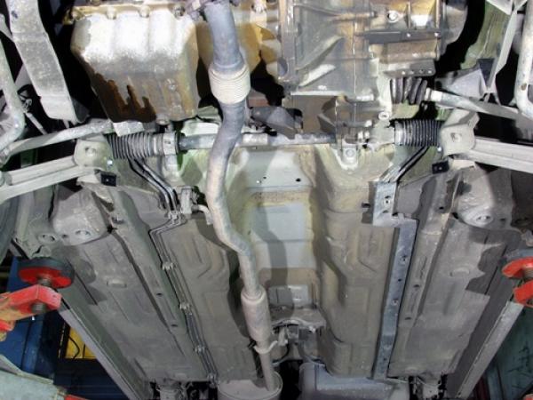 Unterfahrschutz Opel Agila, Typ H00, Motor alle ab Baujahr 09.2000 - (Facelift 08.2003 -)