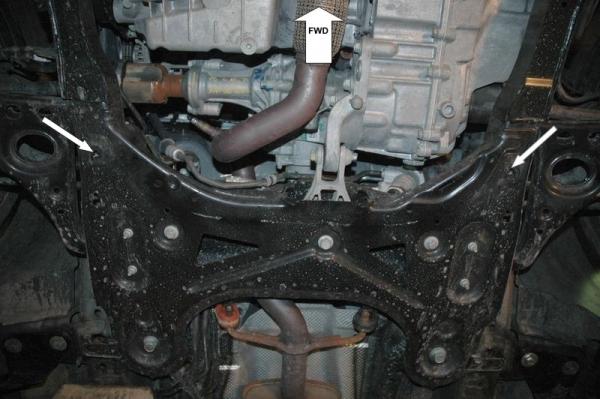 Unterfahrschutz Opel Mokka, Typ J-A, Motor alle ab Baujahr 06.2012 -