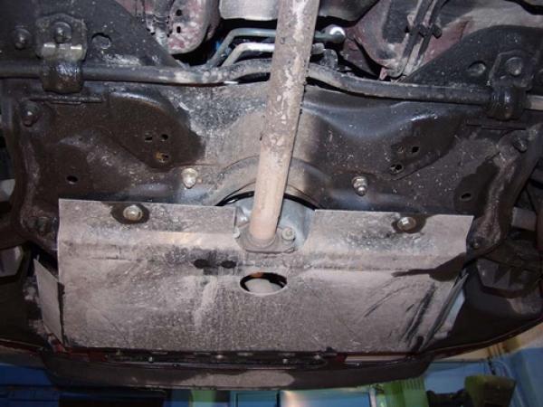 Unterfahrschutz Peugeot 206, Typ 2*, Motor alle ab Baujahr 08.1998 -