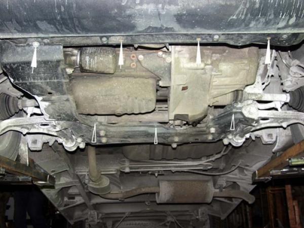 Unterfahrschutz Peugeot Boxer, Typ 230, Motor alle ab Baujahr 03.1994 - 04.2002