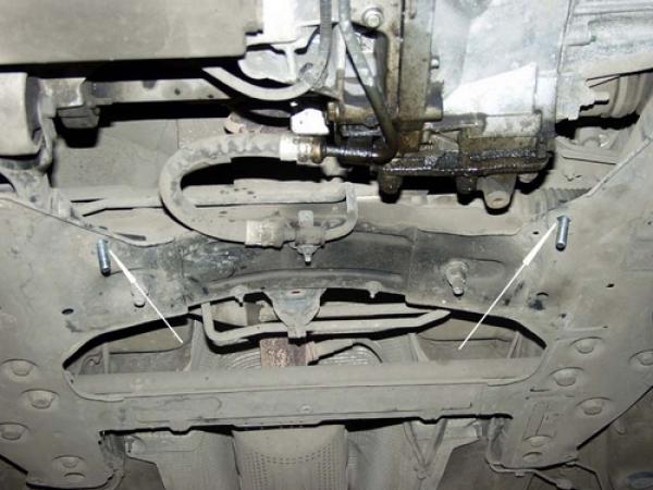 Unterfahrschutz Peugeot 607, Typ 9D/9U, Motor alle ab Baujahr 01.2000 -