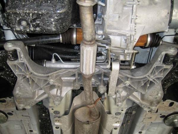 Unterfahrschutz Peugeot Bipper, Typ 225L, Motor 1.4 TD ab Baujahr 02.2008 -