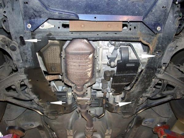 Unterfahrschutz Renault Megane I, Typ A, Motor alle ab Baujahr 08.1995 - 08.2003