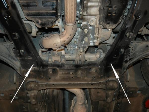 Unterfahrschutz Renault Koleos, Typ HY, Motor alle ab Baujahr 09.2008 -