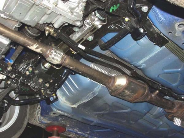 Unterfahrschutz Rover 25, Typ RF, Motor 1.4/1.6/1.8 ab Baujahr 09.1999 - 05.2005