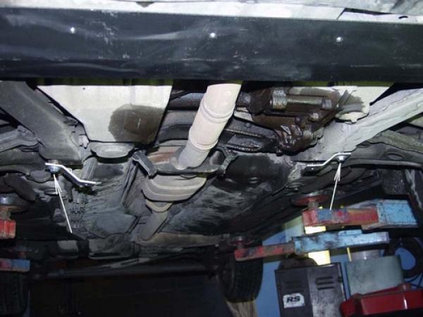 Unterfahrschutz Saab 9000, Typ YS3C, Motor 2.0/2.3/3.0 ab Baujahr 04.1985 - 12.1998