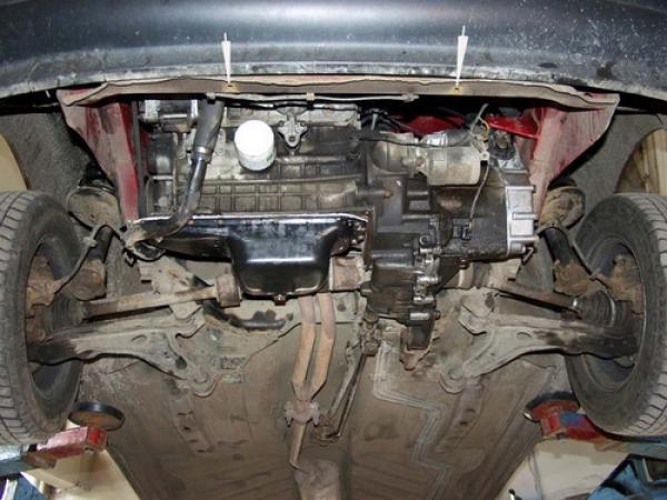 Unterfahrschutz Skoda Felicia, Typ 6U/797, Motor alle ausser 1.6 ab Baujahr 10.1994 - 04.2002