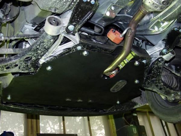 Unterfahrschutz Skoda Fabia I, Typ 6Y, Motor 1.4 V16/1.9 TDI/2.0/RS (75 PS-101 PS) ab Baujahr 08.1999 - 03.2008