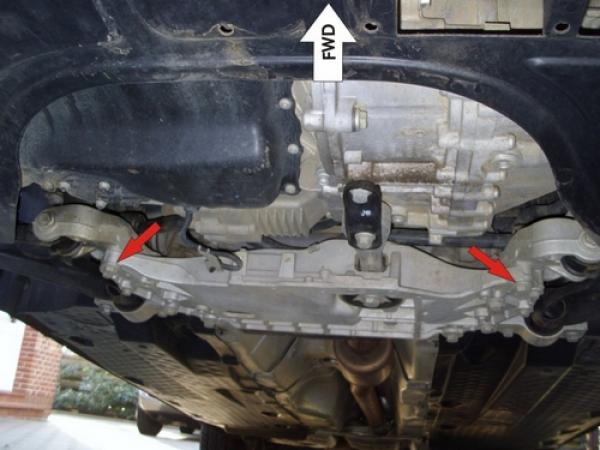 Unterfahrschutz Skoda Superb, Typ 3T, Motor 1.8/2.0/2.0 TD ab Baujahr 03.2008 - 2019 (ohne Standheizung)