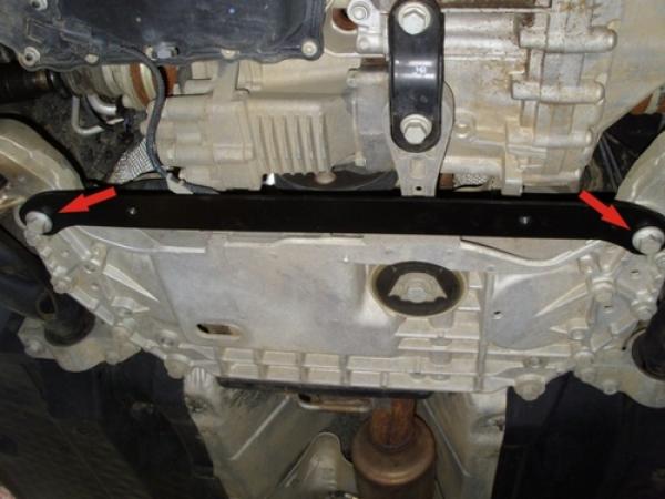 Unterfahrschutz Skoda Superb, Typ 3T, Motor 1.8/2.0/2.0 TD ab Baujahr 03.2008 - 2019 (ohne Standheizung)