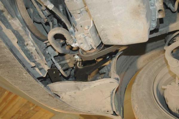 Unterfahrschutz Skoda Octavia I (Combi), Typ 1U, Motor 1.4/1.6 (-102 PS) ab Baujahr 09.1996 - 12.2010