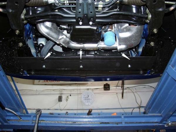 Unterfahrschutz Subaru Impreza, Typ GC/GFC, Motor 2.0 ab Baujahr 06.1998 - 12.2000