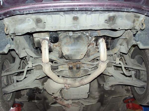 Unterfahrschutz Subaru Legacy I/II, Typ BC/BJF/BD/BG, Motor 2.0/2.5 ab Baujahr 01.1989 - 12.1999