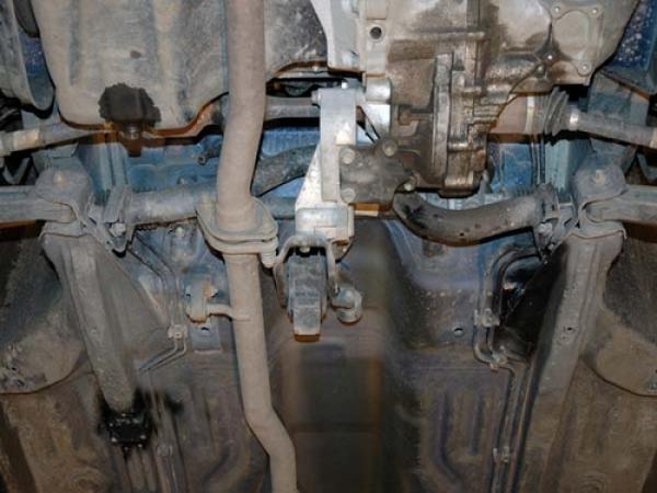 Unterfahrschutz Subaru Justy III, Typ G3X, Motor 1.3/1.5 ab Baujahr 09.2003 -