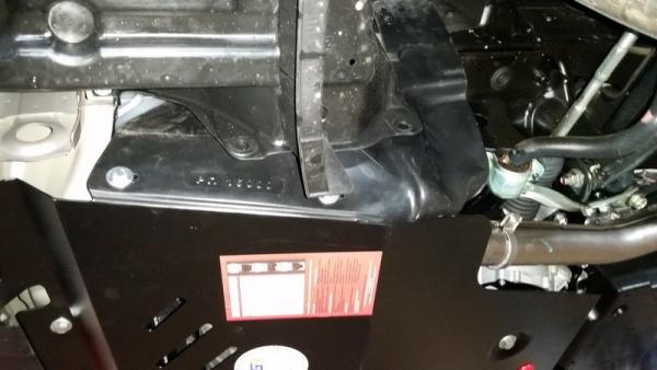 Unterfahrschutz Subaru Forester, Typ SJ, Motor 2.0 CVT/2.0 TD ab Baujahr 03.2013 -