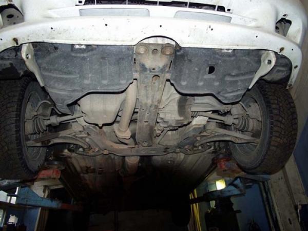 Unterfahrschutz Suzuki Baleno, Typ EG, Motor 1.3/1.6/1.8/1.9D ab Baujahr 03.1995 - 05.2002