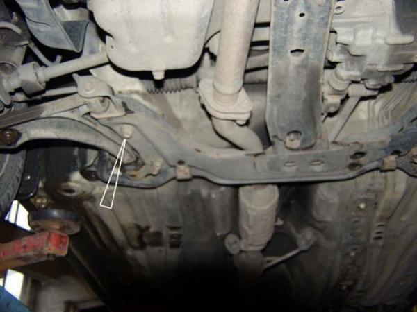 Unterfahrschutz Suzuki Baleno, Typ EG, Motor 1.3/1.6/1.8/1.9D ab Baujahr 03.1995 - 05.2002