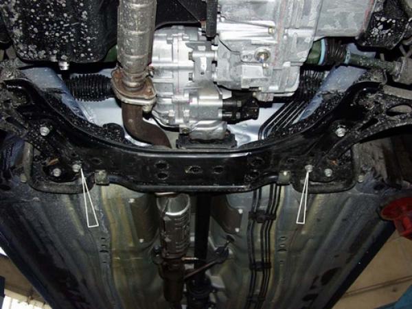 Unterfahrschutz Suzuki Liana Allrad, Typ ER, Motor 1.6 (4WD) ab Baujahr 07.2001 -