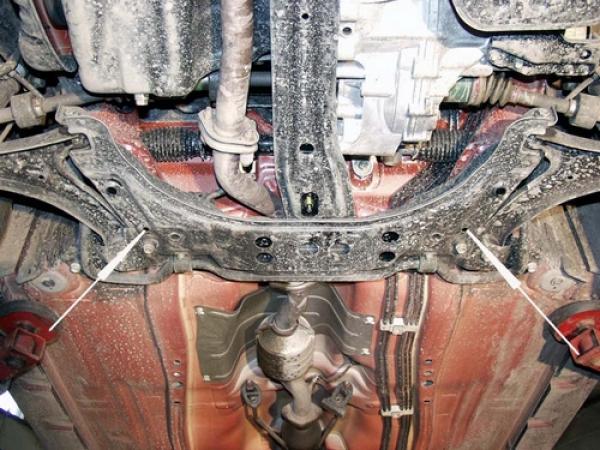 Unterfahrschutz Suzuki Liana Frontantrieb, Typ ER, Motor alle ab Baujahr 07.2001 -