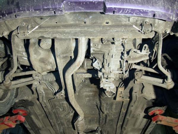 Unterfahrschutz Suzuki Wagon R+, Typ EM, Motor 1.0/1.3 ab Baujahr 02.1998 - 05.2000