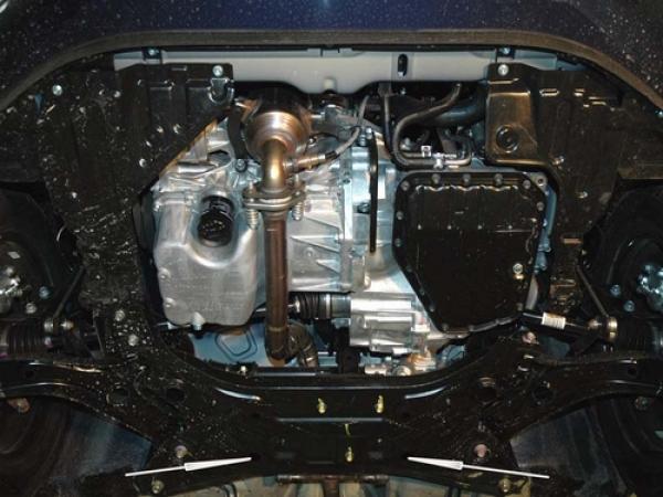 Unterfahrschutz Suzuki Splash, Typ EX, Motor 1.2 ab Baujahr 01.2008 -