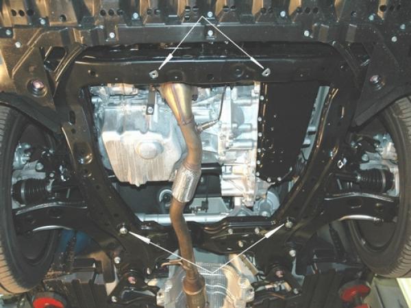 Unterfahrschutz Suzuki Kizashi, Typ FR, Motor 2.4 ab Baujahr 10.2010 -