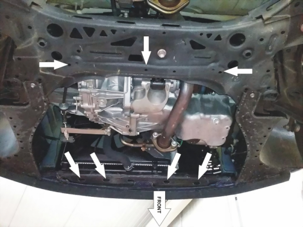 Unterfahrschutz Suzuki Ignis, Typ MF, Motor alle ab Baujahr 10.2016 -