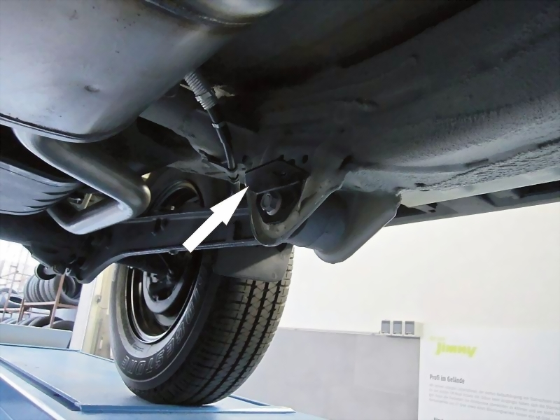 Unterfahrschutz Suzuki Jimny, Typ GJ/HJ, Motor 1.5 (4WD), Baujahr 07.2018 -