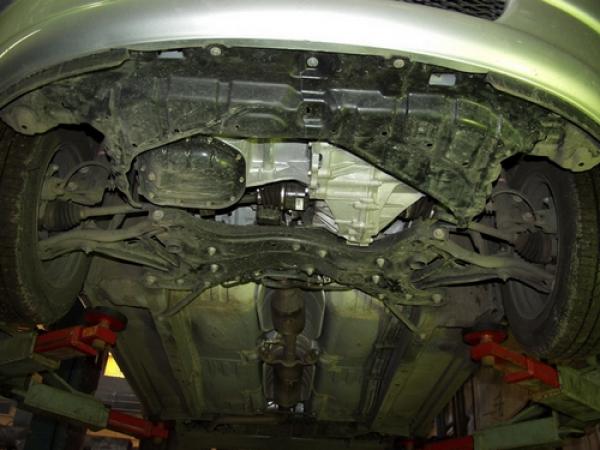 Unterfahrschutz Toyota Yaris/Echo/Verso, Typ CP10/P1/P2, Motor alle ab Baujahr 01.1999 - 09.2005