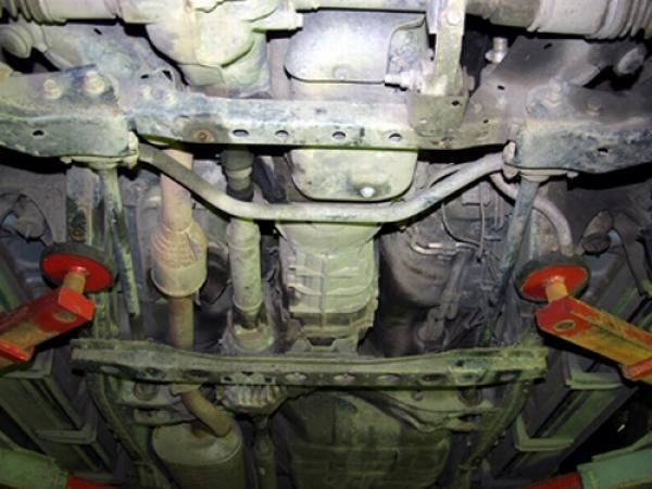 Unterfahrschutz Toyota Land Cruiser 100 Einzelradaufhängung, Typ J10, Motor 4.2 TD ab Baujahr 01.1998 - 08.2007
