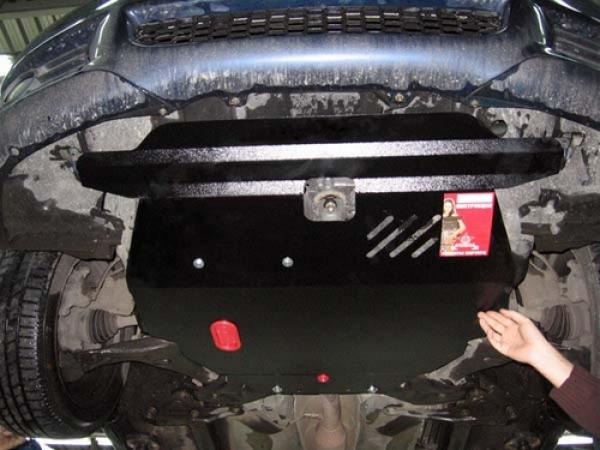 Unterfahrschutz Toyota Corolla Verso, Typ ZDE12/CDE12/ZER/ZZE12/R1, Motor 1.6/1.8 ab Baujahr 09.2001 - 04.2009