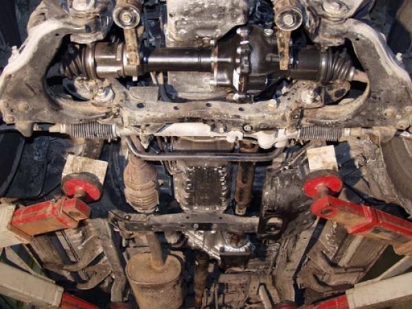 Unterfahrschutz Toyota Land Cruiser 90/Prado, Typ J9, Motor alle ab Baujahr 04.1995 - 12.2002