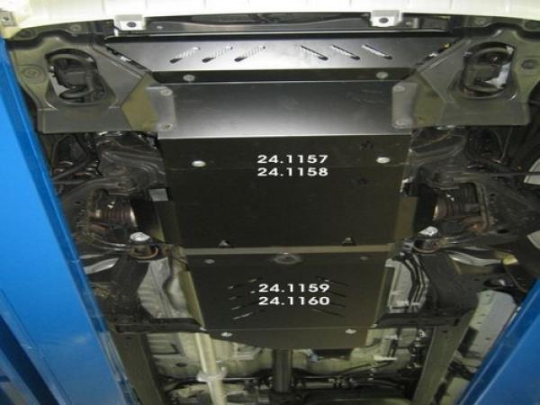 Unterfahrschutz Toyota Hilux/Vigo, Typ N25, Motor 2.5 D-4D/3.0 TD ab Baujahr 02.2005 - 09.2015