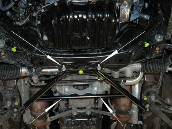 Unterfahrschutz Lexus SC 430, Typ Z4, Motor 4.3 ab Baujahr 2006 - 07.2010