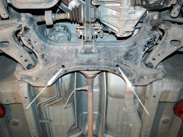 Unterfahrschutz Toyota Prius I, Typ NHW10/11, Motor 1.5 Hybrid ab Baujahr 12.1997 - 01.2004